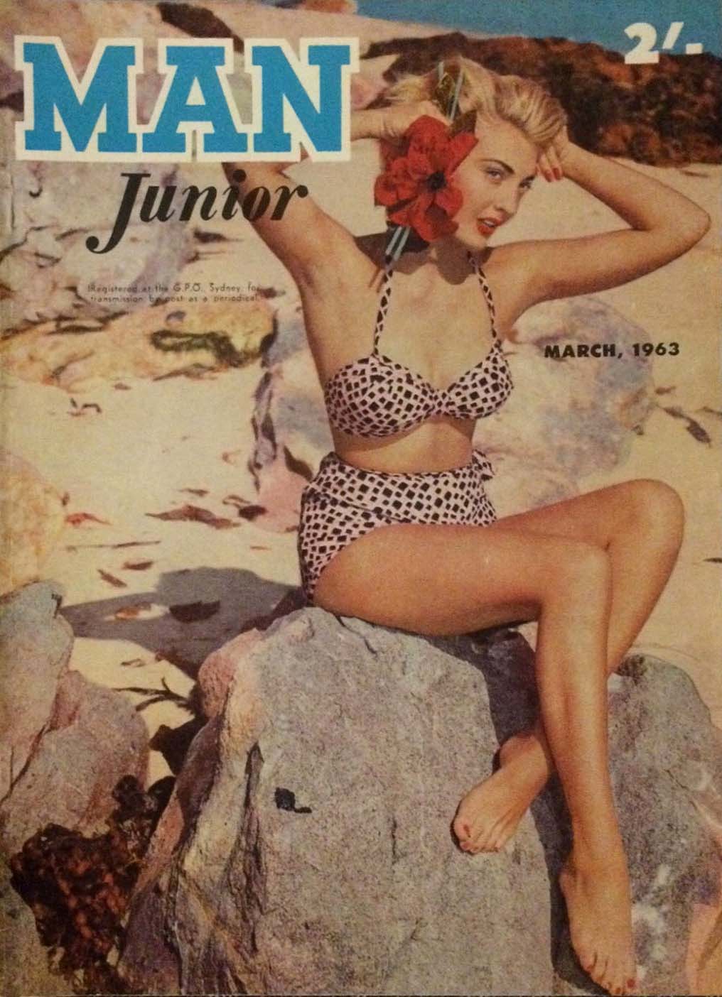 Man Junior (Man Jr, 1954 series) v19#1 (March 1963)