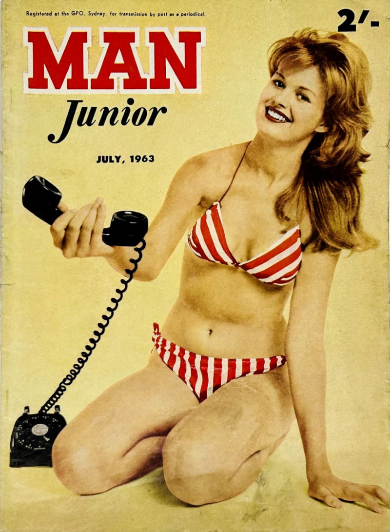 Man Junior (Man Jr, 1954 series) v19#5 (July 1963)