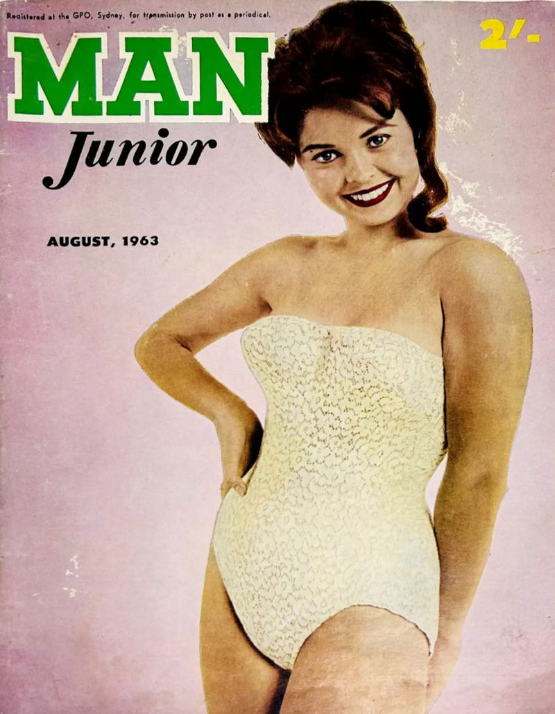 Man Junior (Man Jr, 1954 series) v19#6 (August 1963)