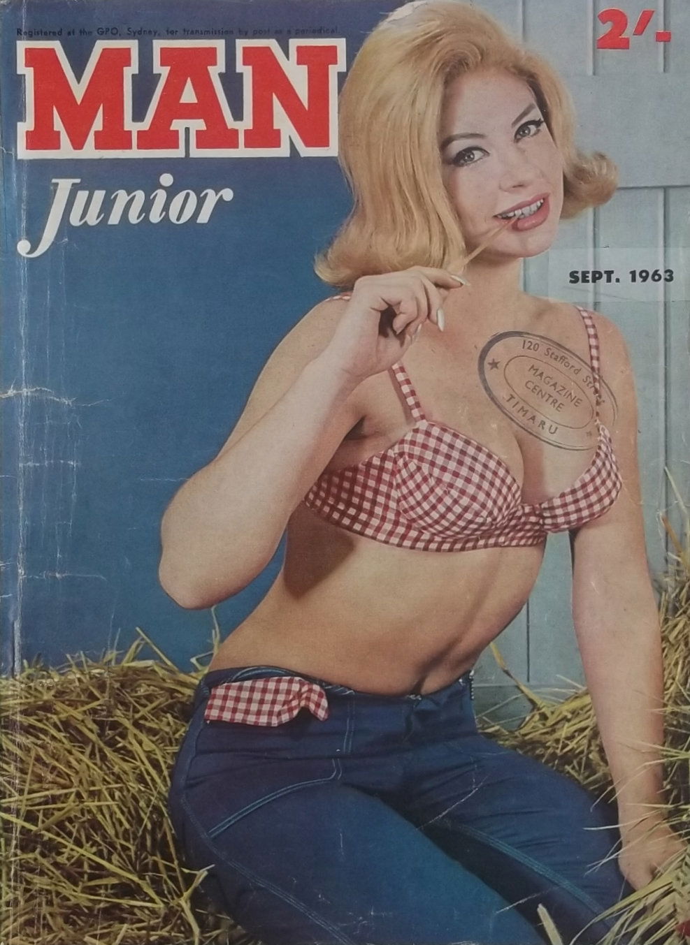 Man Junior (Man Jr, 1954 series) v20#1 (September 1963)