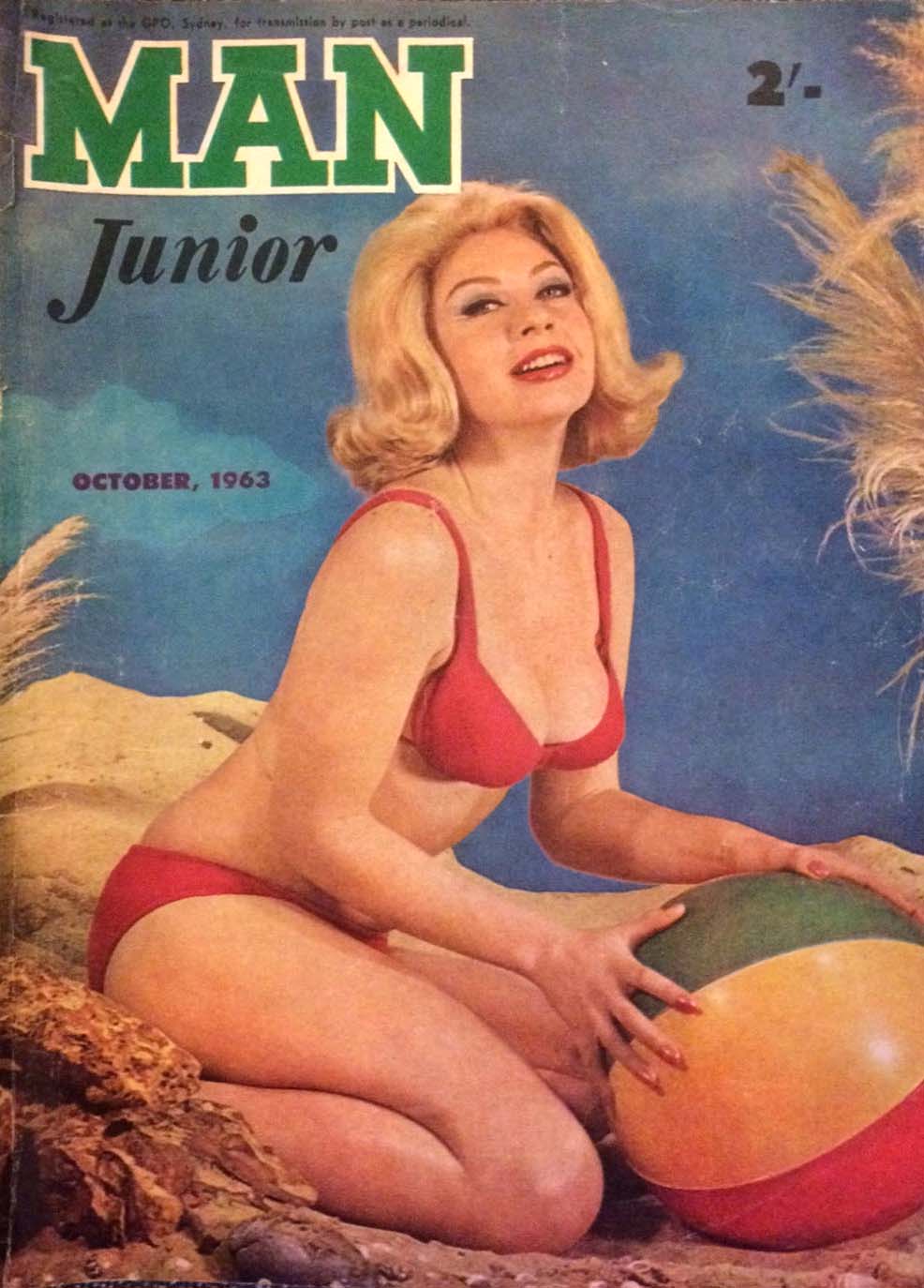 Man Junior (Man Jr, 1954 series) v20#2 (October 1963)
