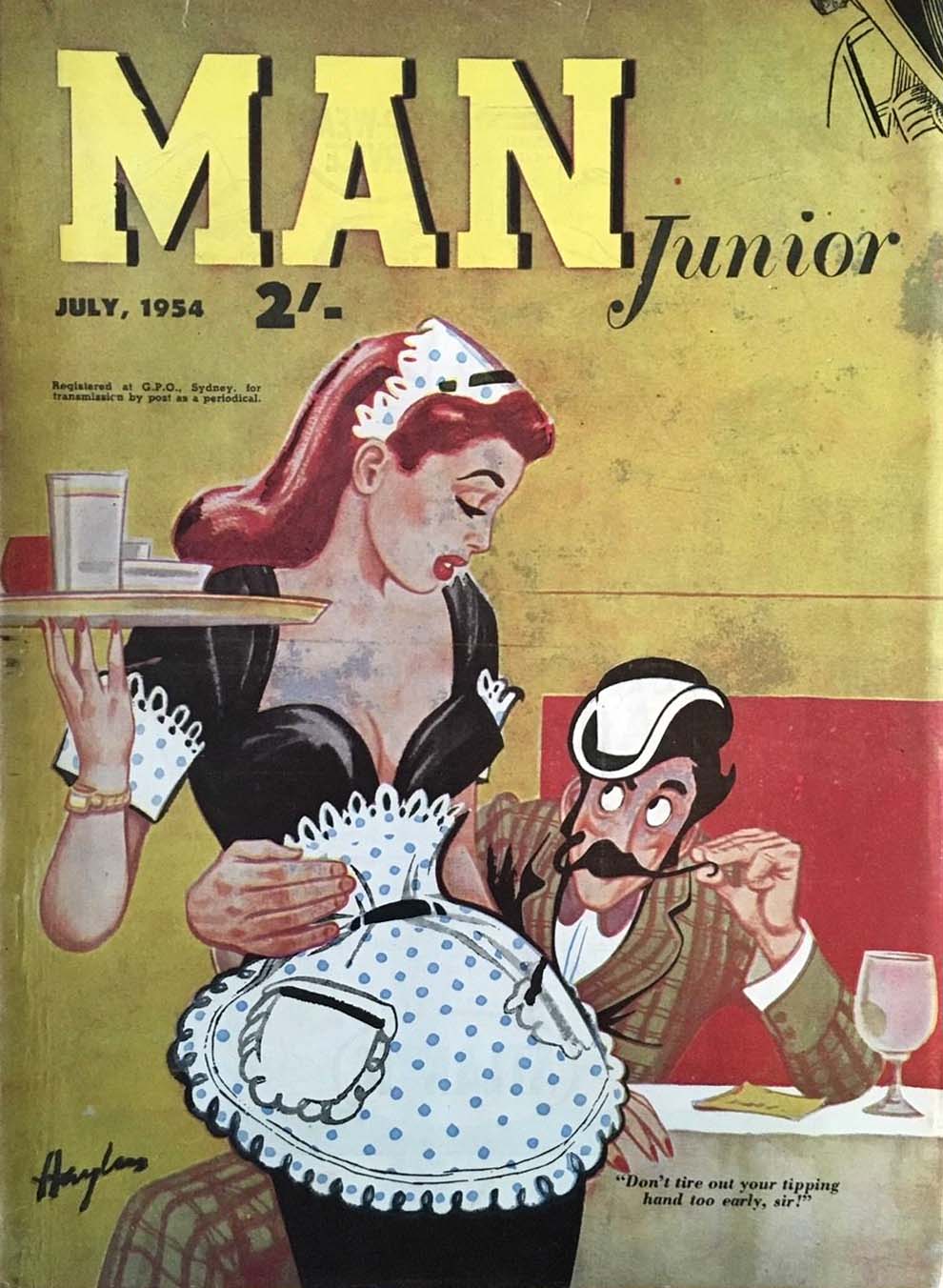 Man Junior (Man Jr, 1954 series) v1#5 (July 1954)