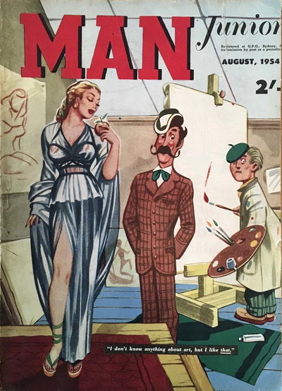 Man Junior  v1#6 (August 1954)