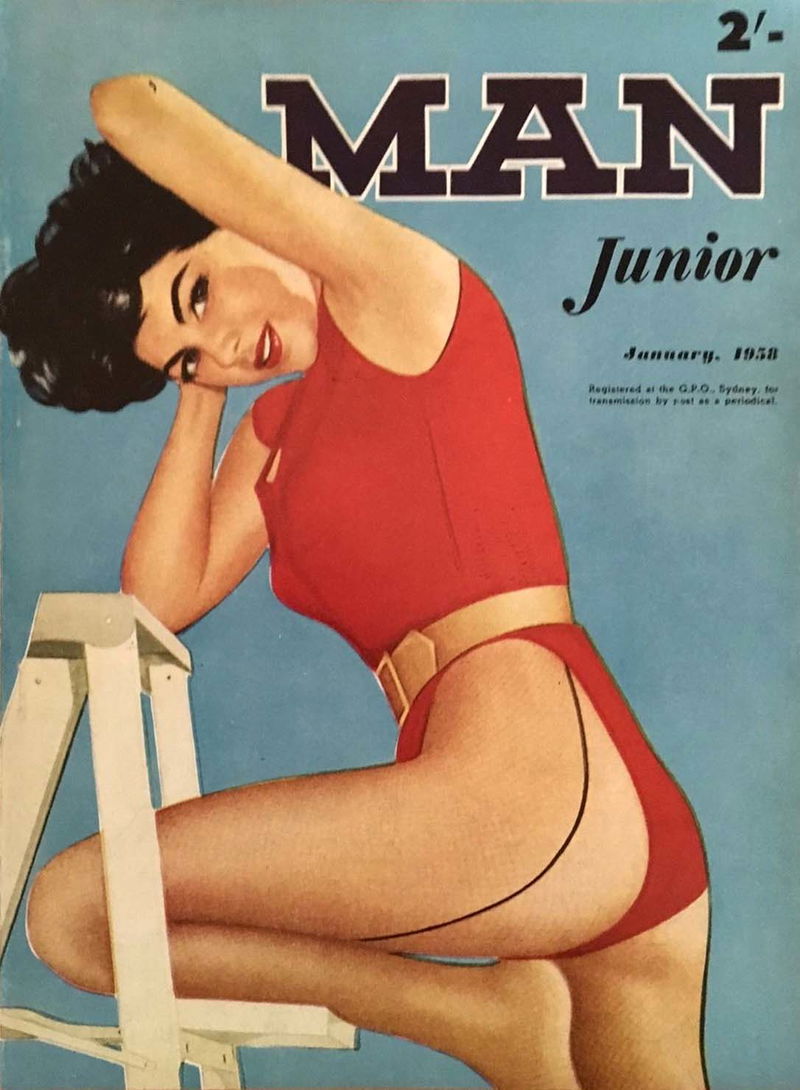 Man Junior (Man Jr, 1954 series) v8#5 (January 1958)