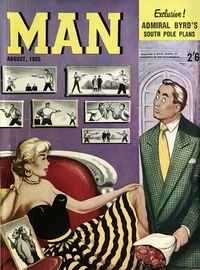 Man [Man Magazine] (Man, 1946 series) v38#3 August 1955