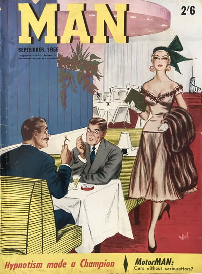 Man [Man Magazine] (Man, 1946 series) v38#4 September 1955