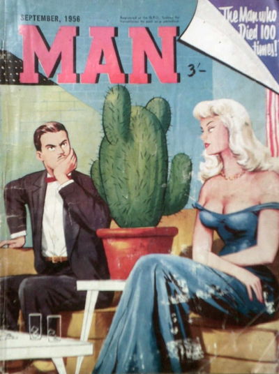 Man [Man Magazine] (Man, 1946 series) v40#4 (September 1956)