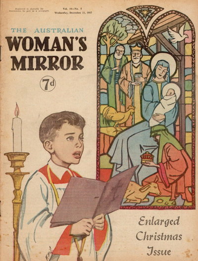 The Australian Woman's Mirror  v34#3 (11 December 1957)