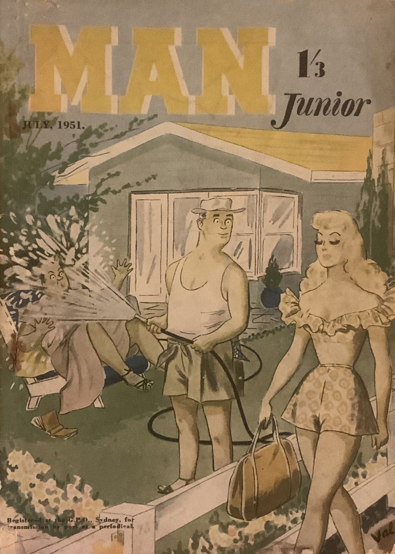 Man Junior (Man Jr, 1949 series) v22#5 (July 1951)