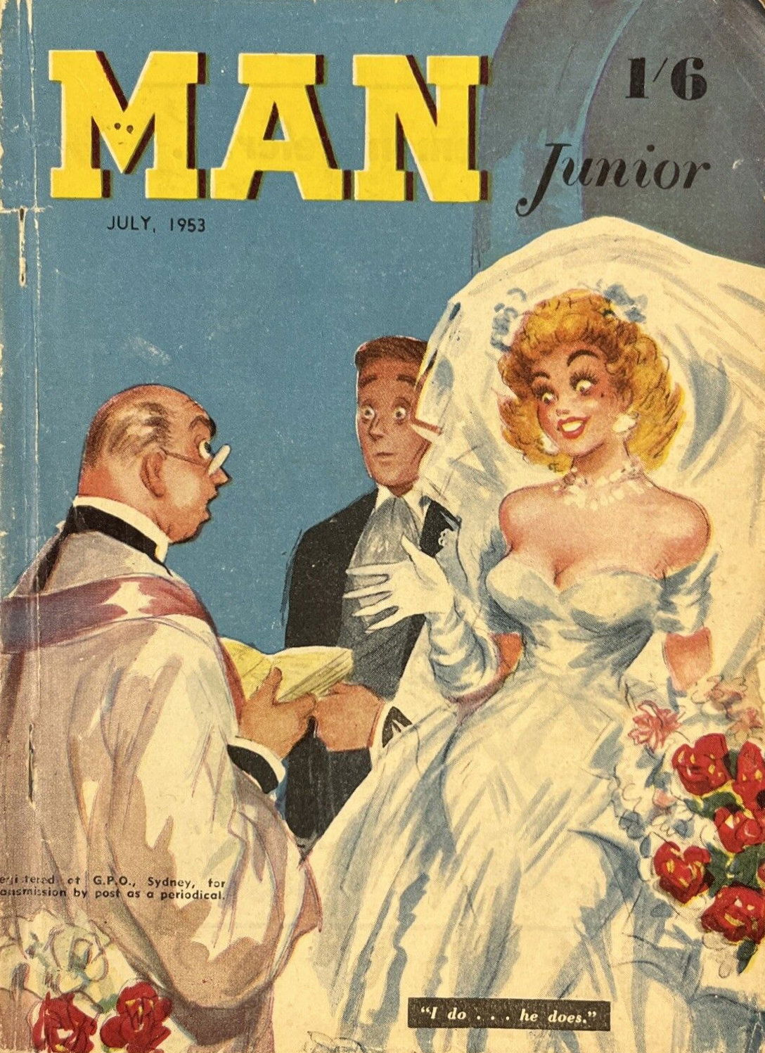 Man Junior (Man Jr, 1949 series) v26#5 (July 1953)