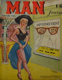 Man Junior (Man Jr, 1949 series) v27#5 January 1954