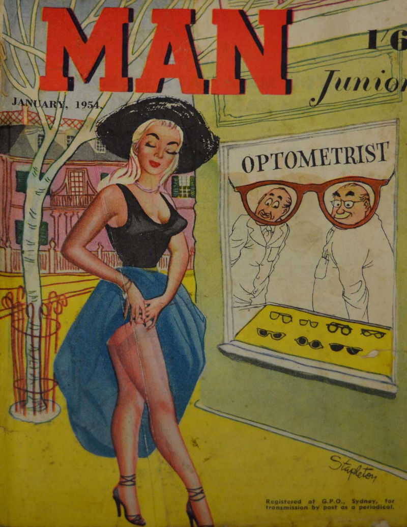 Man Junior (Man Jr, 1949 series) v27#5 (January 1954)