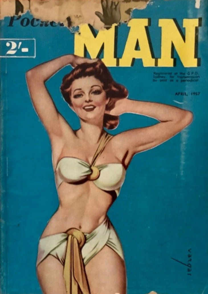 Pocket Man (Man Jr, 1957? series) v7#1 (April 1957)