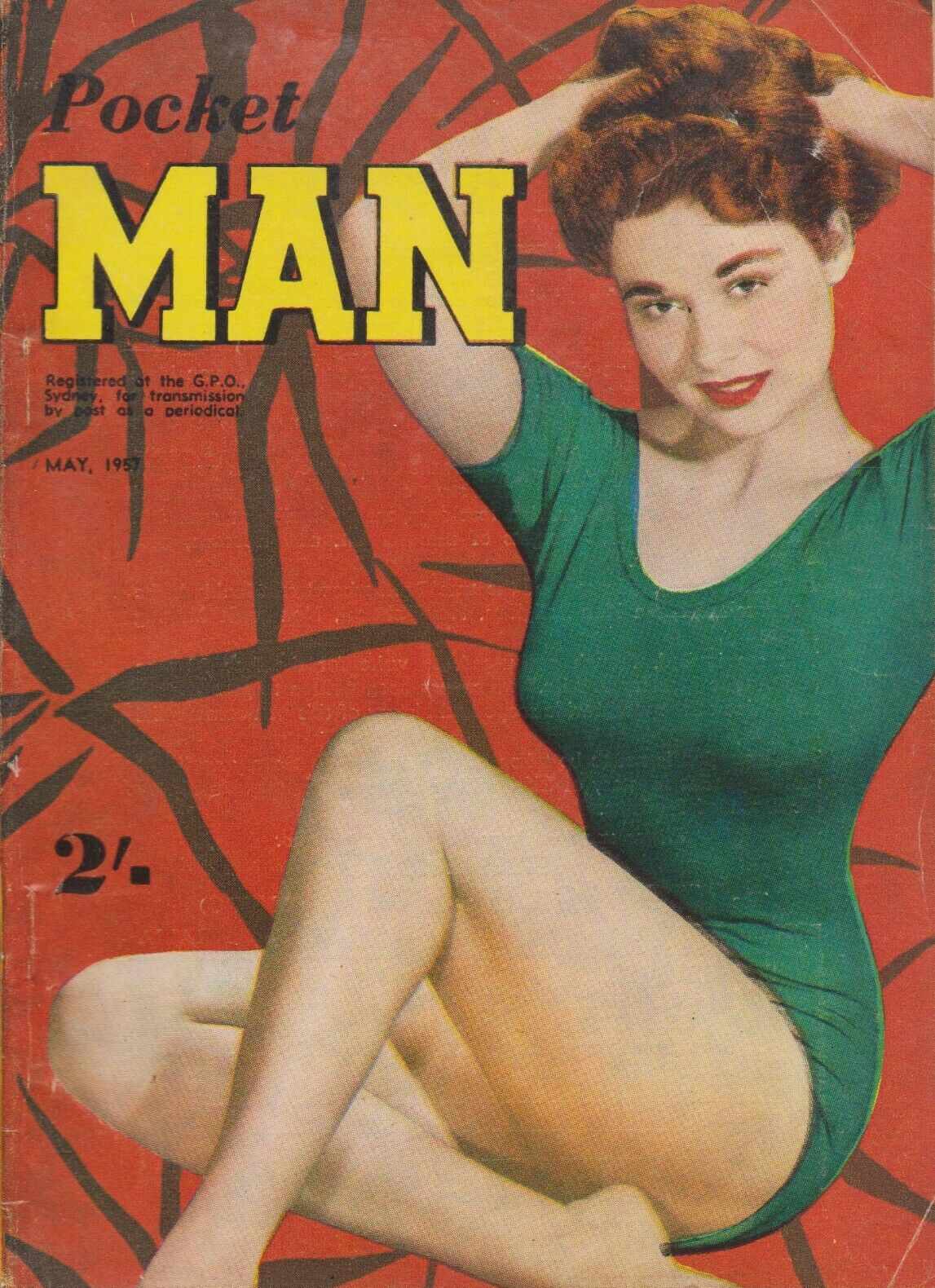 Pocket Man (Man Jr, 1957? series) v7#2 (May 1957)