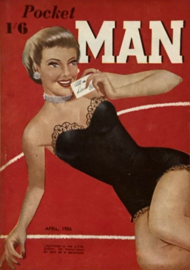 Pocket Man (KG Murray, 1954 series) v5#1 (April 1956)