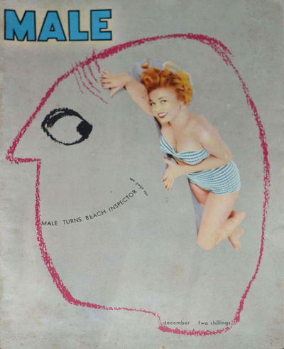 Male Incorporating Eye and Photo (Horwitz, 1955 series) #11 (December 1955)