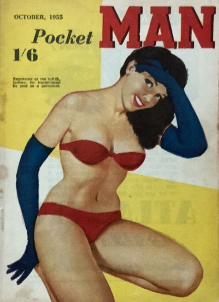 Pocket Man (KG Murray, 1954 series) v4#1 (October 1955)