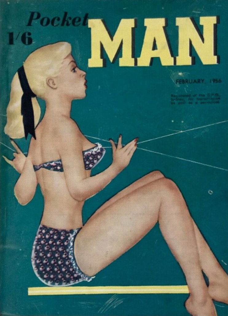 Pocket Man (KG Murray, 1954 series) v4#5 (February 1956)