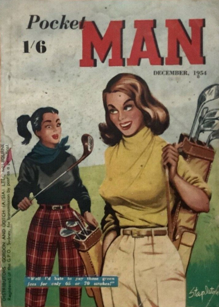Pocket Man (KG Murray, 1954 series) v2#3 (December 1954)