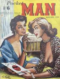 Pocket Man (KG Murray, 1954 series)  v2#4 (January 1955)