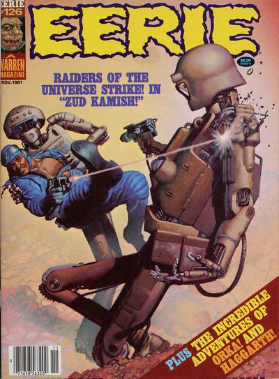 Eerie (Warren, 1966 series) #126 (November 1981)