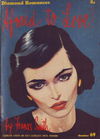 Diamond Romances (Malian, 1950? series) #69 — Afraid to Love! ([1956?])