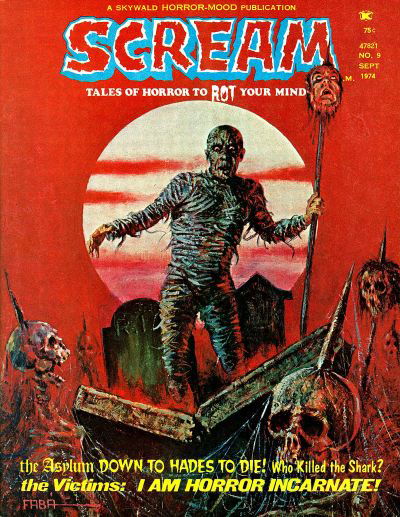 Scream (Skywald, 1973 series) #9 (September 1974)