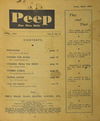 Peep For Men Only (American-Australasian, 1952 series) v2#4 — Contents (page 1)