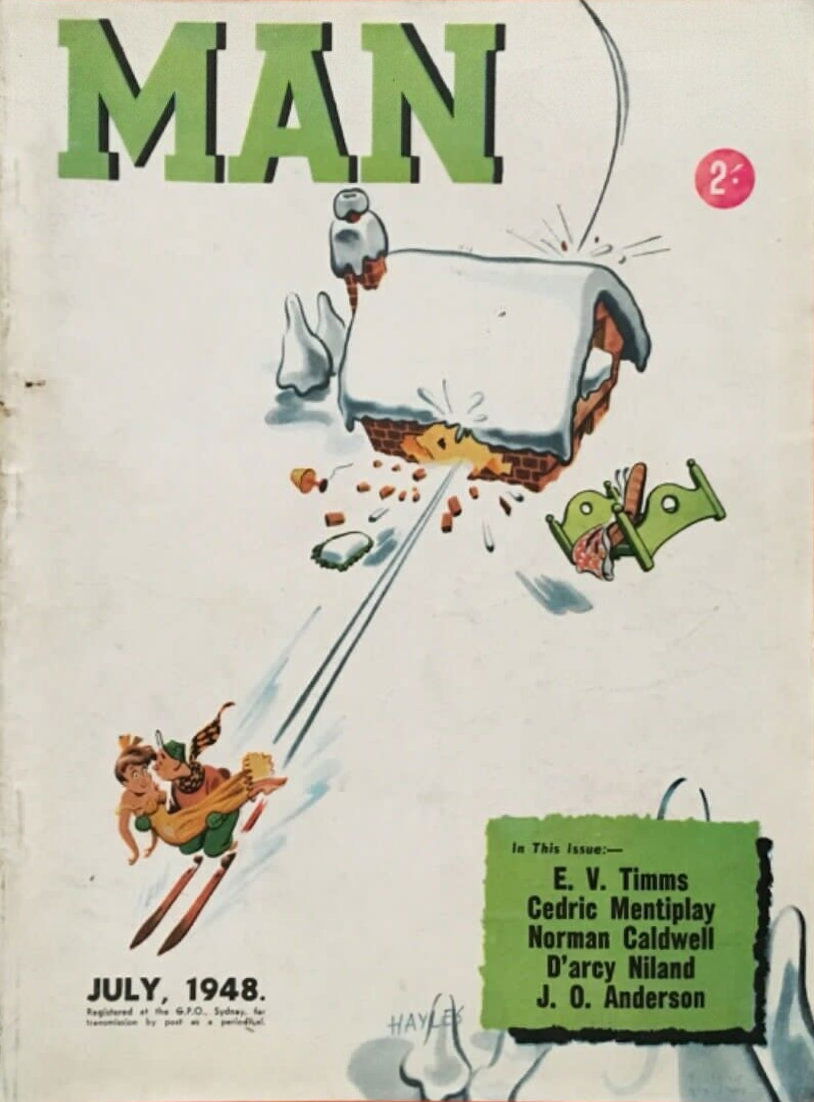 Man [Man Magazine] (Man, 1946 series) v24#2 (July 1948)