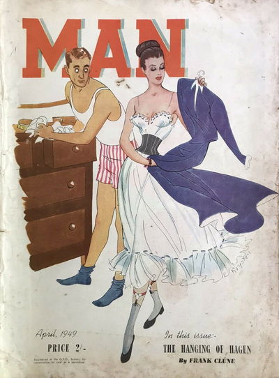 Man [Man Magazine] (Man, 1946 series) v25#5 April 1949