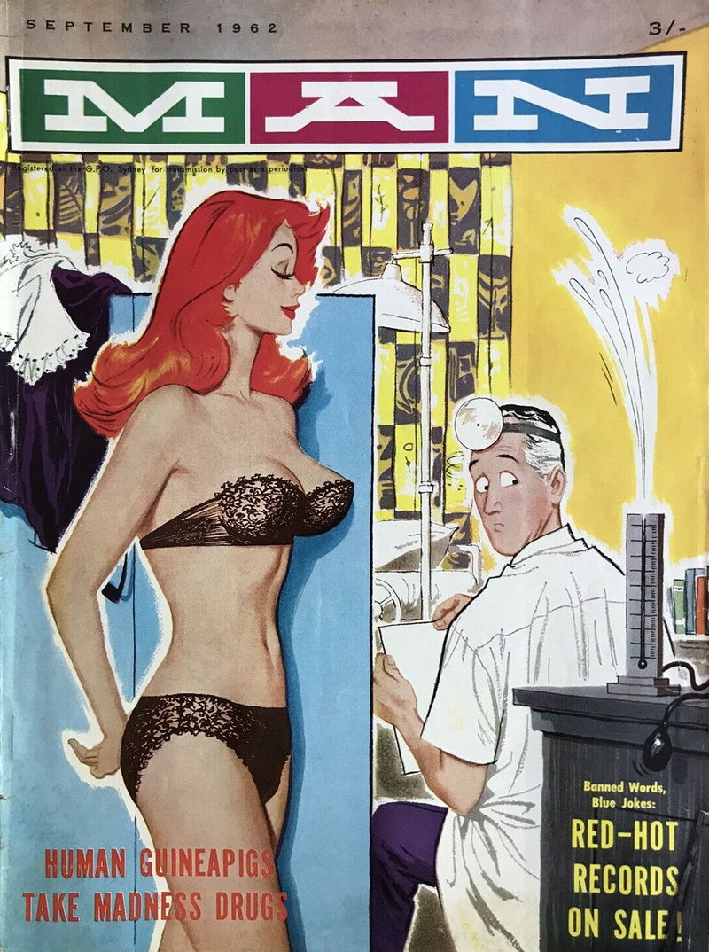 Man [Man Magazine] (Man, 1946 series) v52#4 (September 1962)