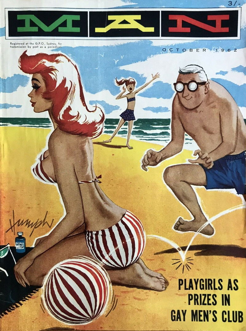 Man [Man Magazine] (Man, 1946 series) v52#5 (October 1962)