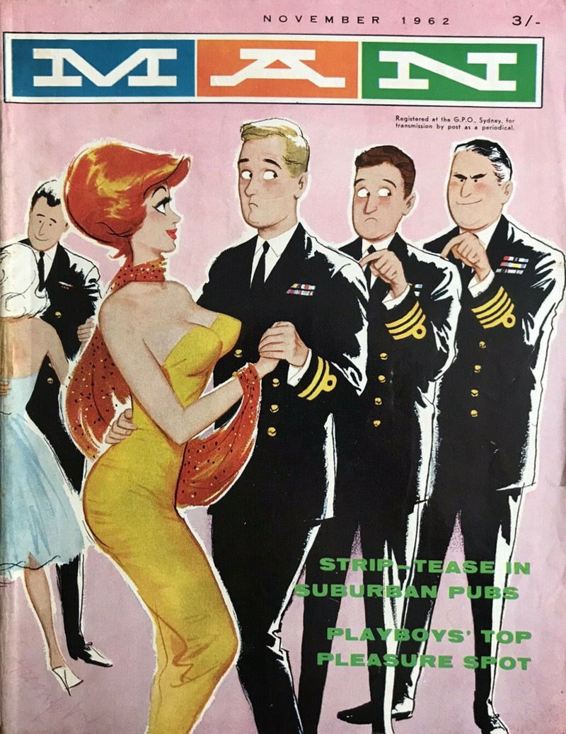Man [Man Magazine] (Man, 1946 series) v52#6 (November 1962)
