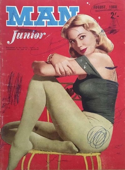 Man Junior (Man Jr, 1954 series) v13#6 August 1960