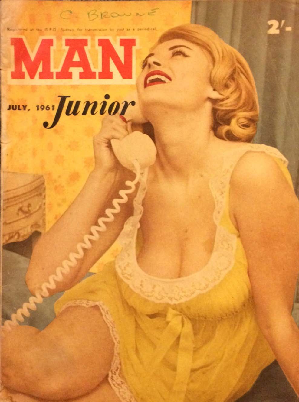 Man Junior (Man Jr, 1954 series) v15#5 (July 1961)