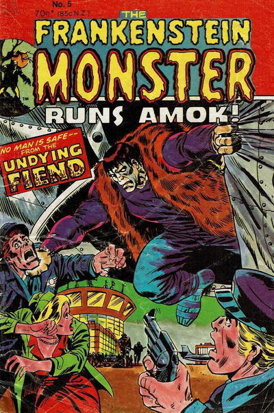 The Frankenstein Monster (Yaffa, 1979 series) #5 [September 1981?]