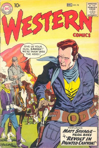 Western Comics  #78 (November-December 1959)