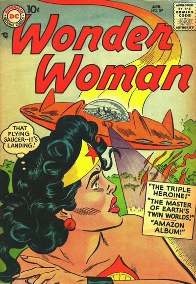Wonder Woman (DC, 1942 series) #89 (April 1957)
