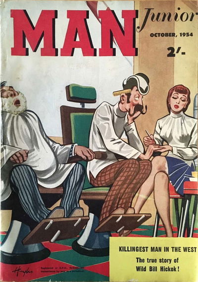 Man Junior (Man Jr, 1954 series) v2#2 October 1954