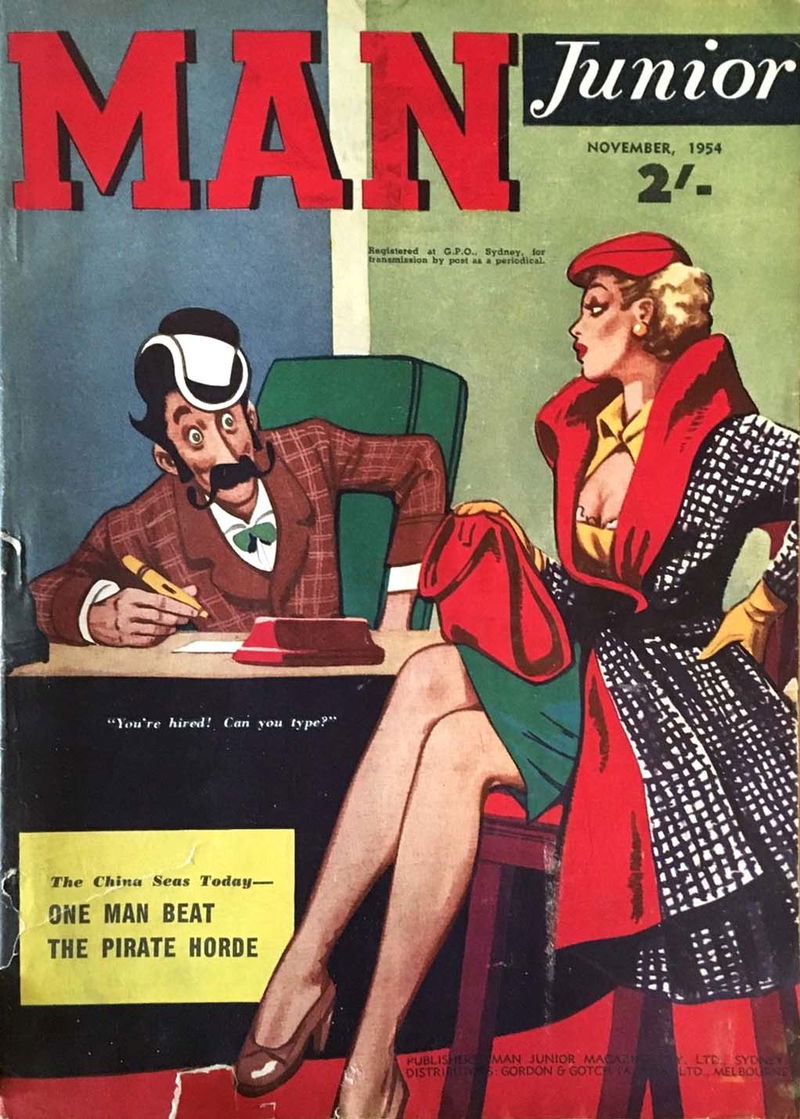 Man Junior (Man Jr, 1954 series) v2#3 (November 1954)