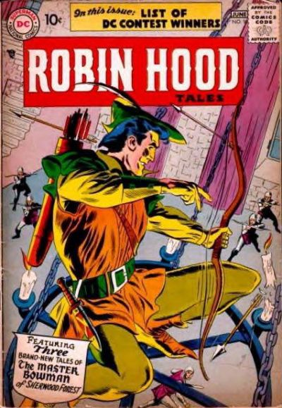 Robin Hood Tales (DC, 1957 series) #9 (May-June 1957)