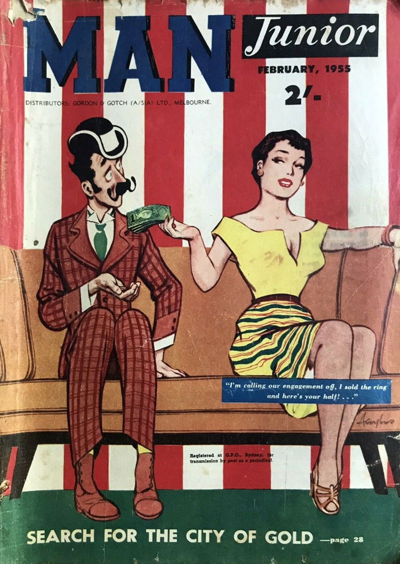Man Junior (Man Jr, 1954 series) v2#6 (February 1955)