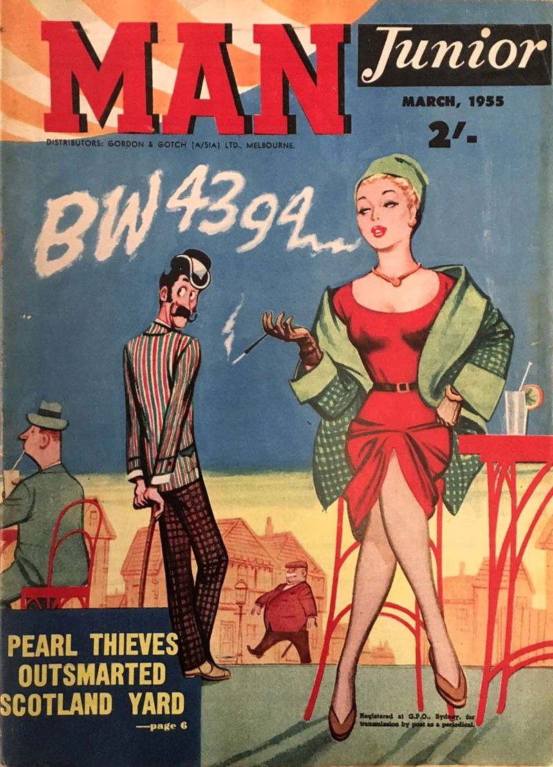 Man Junior (Man Jr, 1954 series) v3#1 (March 1955)
