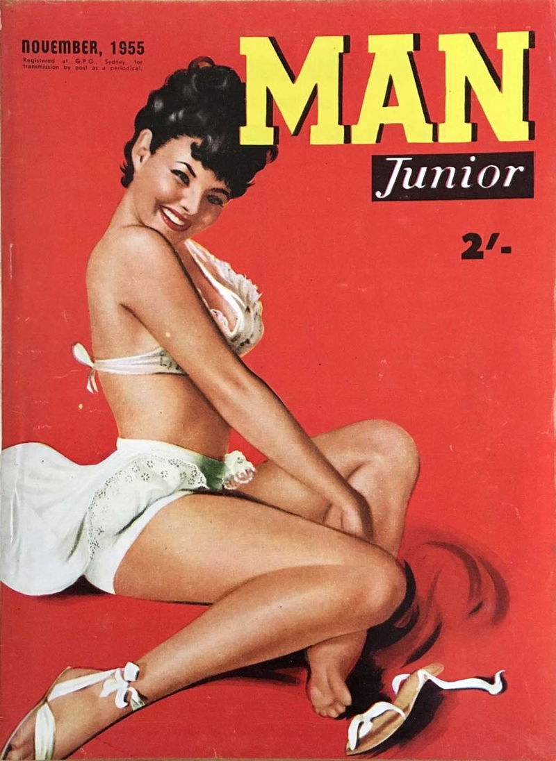 Man Junior (Man Jr, 1954 series) v4#3 (November 1955)