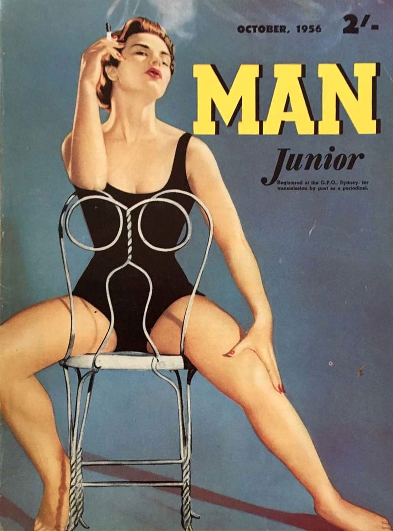 Man Junior (Man Jr, 1954 series) v6#2 (October 1956)