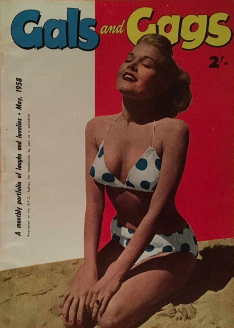 Gals and Gags (Adam, 1953 series) v10#2 (May 1958)