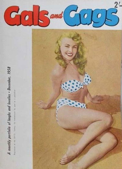 Gals and Gags (Adam, 1953 series) v11#3 December 1958