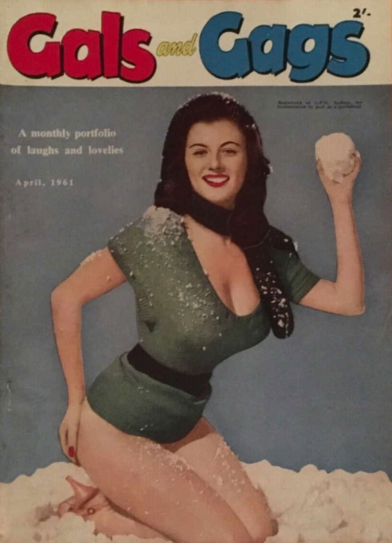 Gals and Gags (Adam, 1953 series) v16#1 (April 1961)