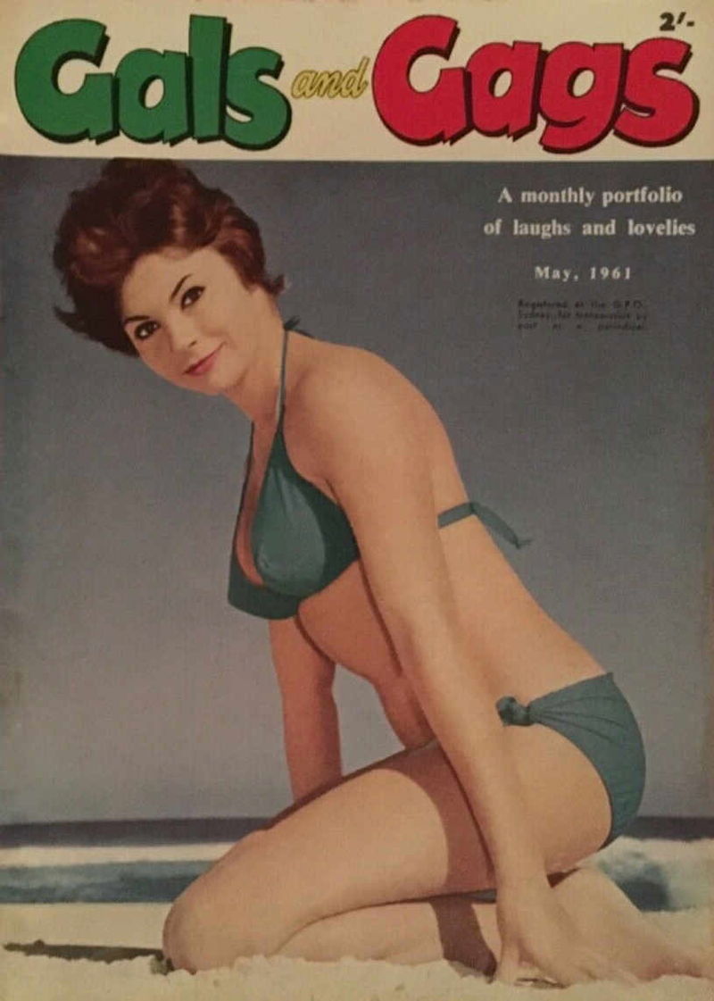 Gals and Gags (Adam, 1953 series) v16#2 (May 1961)