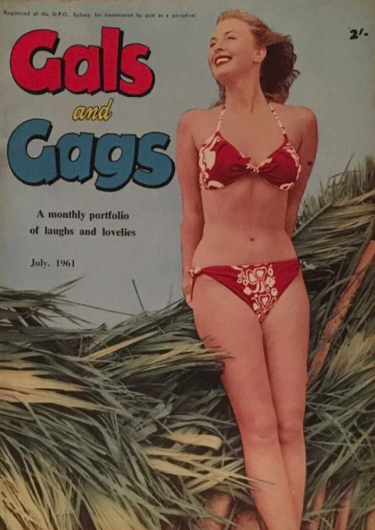 Gals and Gags (Adam, 1953 series) v16#4 (July 1961)
